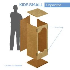 Collapsible Barbie Box Photo Booth Party Prop - Variety Of Sizes! -Event Decoration Sales Shop WOOD BARBIE 12