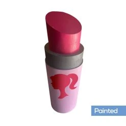 Barbie Lipstick Pedestal Party Prop - 42" Tall -Event Decoration Sales Shop WOOD BARBLIP 05