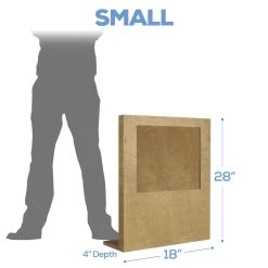 Floral Bloom Box - Self Standing - Select Your Size! -Event Decoration Sales Shop WOOD FBB SSTAND 03