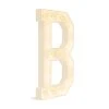 Wood Marquee Letter "B" 1 Wood Marquee Letter "B" -Event Decoration Sales Shop WOOD MAR B 1 2