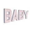 Wood Marquee - BOLD Font - "BABY" - 4ft Tall 2 Wood Marquee - BOLD Font - "BABY" - 4ft Tall -Event Decoration Sales Shop WOOD MAR BOLD BABY