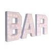 Wood Marquee - BOLD Font - "BAR" - 4ft Tall -Event Decoration Sales Shop WOOD MAR BOLD BAR