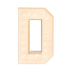 Wood Marquee - BOLD Font - Letter "D" - 4ft Tall 11 Wood Marquee - BOLD Font - Letter "D" - 4ft Tall -Event Decoration Sales Shop WOOD MAR BOLD D 03 1