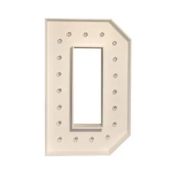 Wood Marquee - BOLD Font - Letter "D" - 4ft Tall 12 Wood Marquee - BOLD Font - Letter "D" - 4ft Tall -Event Decoration Sales Shop WOOD MAR BOLD D 04 1