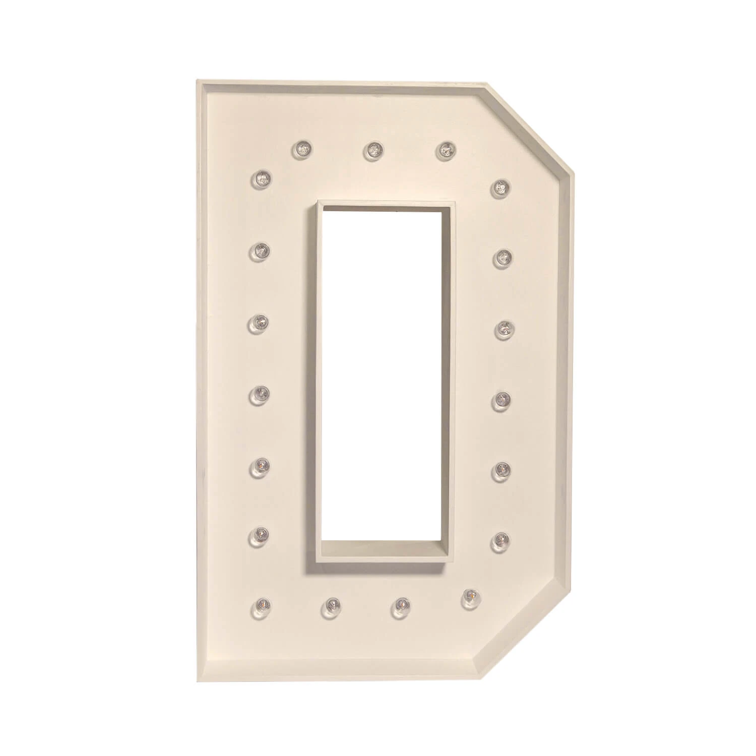 Wood Marquee - BOLD Font - Letter "D" - 4ft Tall 6 Wood Marquee - BOLD Font - Letter "D" - 4ft Tall - Image 4