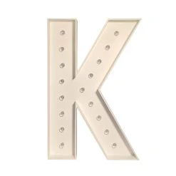 Wood Marquee - BOLD Font - Letter "K" - 4ft Tall -Event Decoration Sales Shop WOOD MAR BOLD K 04 1