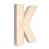Wood Marquee - BOLD Font - Letter "K" - 4ft Tall -Event Decoration Sales Shop WOOD MAR BOLD K 1 2