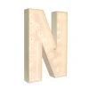 Wood Marquee - BOLD Font - Letter "N" - 4ft Tall -Event Decoration Sales Shop WOOD MAR BOLD N 1 2