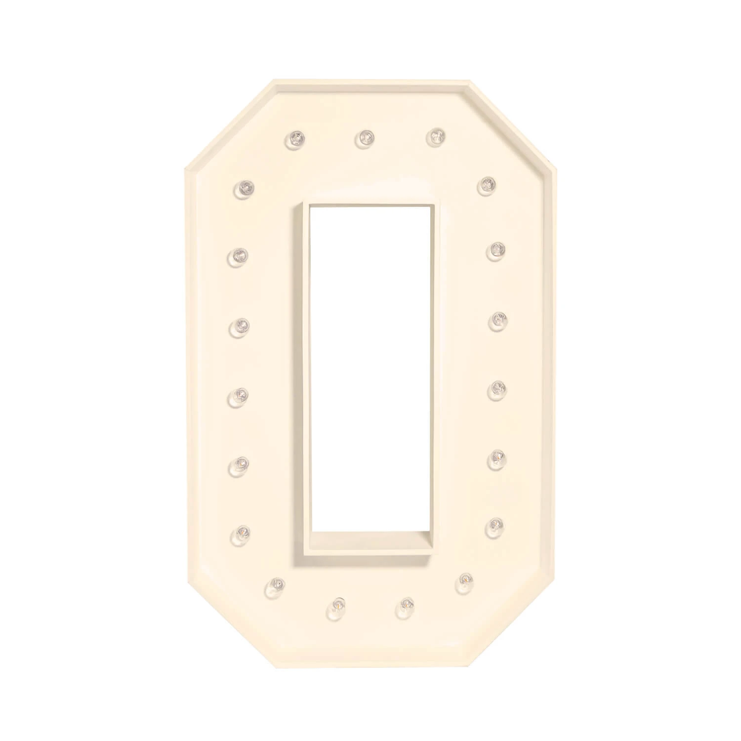 Wood Marquee - BOLD Font - Letter "O" - 4ft Tall 6 Wood Marquee - BOLD Font - Letter "O" - 4ft Tall - Image 4