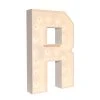 Wood Marquee - BOLD Font - Letter "R" - 4ft Tall -Event Decoration Sales Shop WOOD MAR BOLD R 1 2