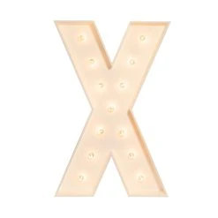 Wood Marquee - BOLD Font - Letter "X" - 4ft Tall 11 Wood Marquee - BOLD Font - Letter "X" - 4ft Tall -Event Decoration Sales Shop WOOD MAR BOLD X 03 1