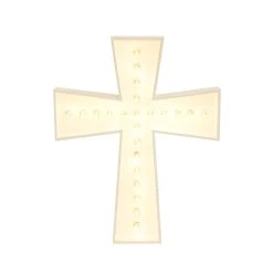 Wood Marquee "Cross" Symbol -Event Decoration Sales Shop WOOD MAR CROSS 03