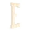 Wood Marquee Letter "E"