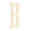 Wood Marquee Letter "H" -Event Decoration Sales Shop WOOD MAR H 1 2
