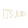 Wood Marquee "ITS A BOY" -Event Decoration Sales Shop WOOD MAR ITSABOY 1