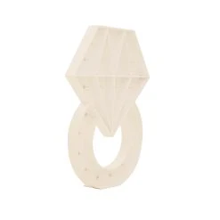 Wood Marquee - BOLD FONT - "Ring Symbol" - 4ft Tall 12 Wood Marquee - BOLD FONT - "Ring Symbol" - 4ft Tall -Event Decoration Sales Shop WOOD MAR RING 04 1