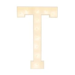 Wood Marquee "THE" -Event Decoration Sales Shop WOOD MAR THE 03