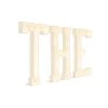 Wood Marquee "THE" -Event Decoration Sales Shop WOOD MAR THE
