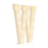 Wood Marquee Letter "W" -Event Decoration Sales Shop WOOD MAR W 1 2
