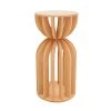 Slatted Plinth Pedestal - Torus Collection - Style A -Event Decoration Sales Shop WOOD PLINTH A