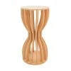 Slatted Plinth Pedestal - Torus Collection - Style C -Event Decoration Sales Shop WOOD PLINTH C