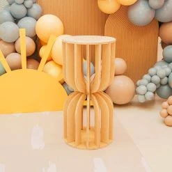 Slatted Plinth Pedestal - Torus Collection - Style D 7 Slatted Plinth Pedestal - Torus Collection - Style D -Event Decoration Sales Shop WOOD PLINTH D 03