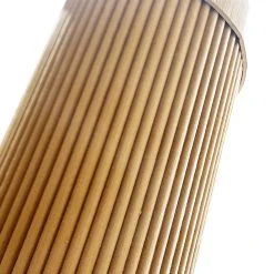 Ripple Cylinder Pedestal - Height Options! -Event Decoration Sales Shop WOOD RIPPED 05