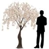 6FT Drooping Cherry Blossom Tree - Floor Or Grand Centerpiece - 10 Interchangeable Branches - Blush/Light Pink -Event Decoration Sales Shop blush lightpink 6.5ft wisteria tree 2