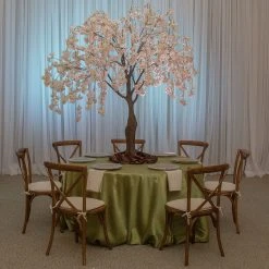 6FT Drooping Cherry Blossom Tree - Floor Or Grand Centerpiece - 10 Interchangeable Branches - Blush/Light Pink -Event Decoration Sales Shop blush lightpink 6.5ft wisteria tree 6