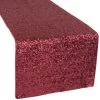 Standard Sequin Table Runner By Eastern Mills - Burgundy 1 Standard Sequin Table Runner By Eastern Mills - Burgundy -Event Decoration Sales Shop burgundy glitz sequin table runner 2