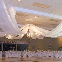 6-Panel 18ft Starburst Ceiling Draping Kit (38 Feet Wide) 14 6-Panel 18ft Starburst Ceiling Draping Kit (38 Feet Wide) -Event Decoration Sales Shop ceiling draping kit 6panel 6