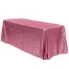 Rectangle 90" X 156" Sequin Tablecloth By Eastern Mills - Premium Quality - Dusty Rose 2 Rectangle 90" X 156" Sequin Tablecloth By Eastern Mills - Premium Quality - Dusty Rose -Event Decoration Sales Shop dustyrose rectangle 90 x 156 sequin tablecloth 1