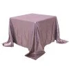 Square 90" X 90" Sequin Tablecloth By Eastern Mills - Premium Quality - Gray 2 Square 90" X 90" Sequin Tablecloth By Eastern Mills - Premium Quality - Gray -Event Decoration Sales Shop gray square sequin tablelcoth 1 1