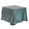 Square 90" X 90" Sequin Tablecloth By Eastern Mills - Premium Quality - Grey Blue 1 Square 90" X 90" Sequin Tablecloth By Eastern Mills - Premium Quality - Grey Blue -Event Decoration Sales Shop greyblue square 90x90 sequin tablecloth 1