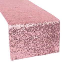 Standard Sequin Table Runner By Eastern Mills - Pink