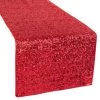 Standard Sequin Table Runner By Eastern Mills - Red -Event Decoration Sales Shop red glitz sequin table runner 2
