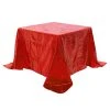 Square 90" X 90" Sequin Tablecloth By Eastern Mills - Premium Quality - Red -Event Decoration Sales Shop red square 90 x 90 sequin tablecloth 1