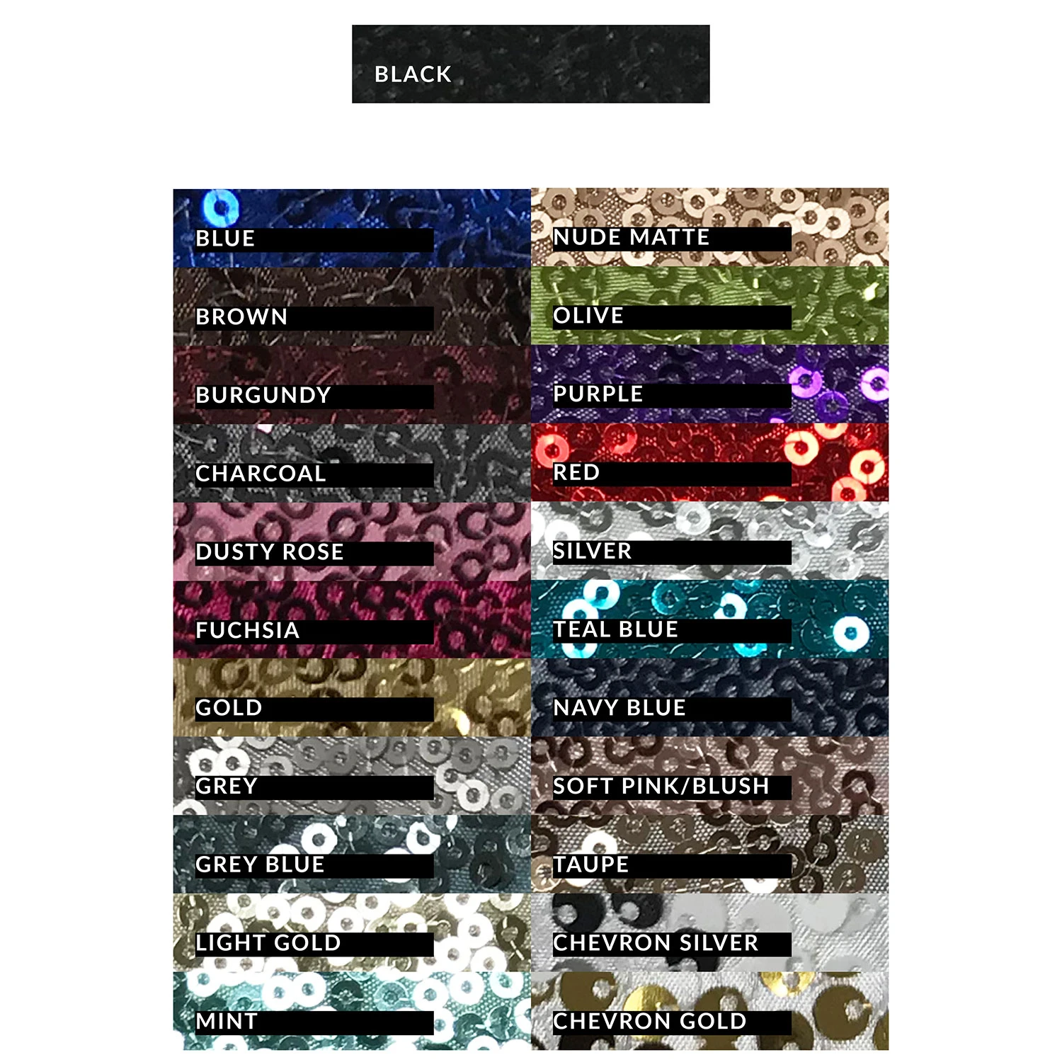 Square 90" X 90" Sequin Tablecloth By Eastern Mills - Premium Quality - Nude Matte 5 Square 90" X 90" Sequin Tablecloth By Eastern Mills - Premium Quality - Nude Matte - Image 3