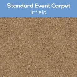 Standard Style Event Carpet - Choose Your Size & Color! -Event Decoration Sales Shop standard event carpet infield