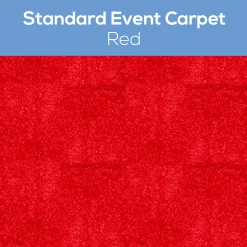Standard Style Event Carpet - Choose Your Size & Color! -Event Decoration Sales Shop standard event carpet red