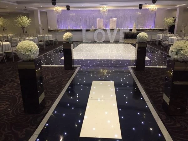 White LED Starlight Dance Floor Kit - 8ft X 8ft (includes Flight Case) 5 White LED Starlight Dance Floor Kit - 8ft X 8ft (includes Flight Case) - Image 3