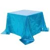 Square 90" X 90" Sequin Tablecloth By Eastern Mills - Premium Quality - Teal -Event Decoration Sales Shop teal square sequin tabelcloth 1 1