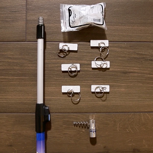 Single Piece - Navy Blue Sheer Prefabricated Ceiling Drape Panel - Choose Length And Drop! 7 Single Piece - Navy Blue Sheer Prefabricated Ceiling Drape Panel - Choose Length And Drop! - Image 5