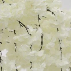 5FT Drooping Cherry Blossom Tree - Floor Or Centerpiece - 10 Interchangeable Branches - White -Event Decoration Sales Shop white 5.5ft drooping hydrangea bloom tree 3
